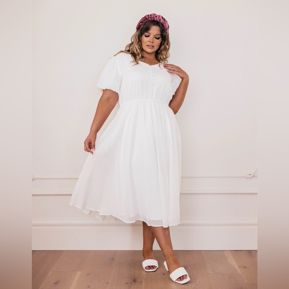 Jessakae Collection White Highbury Dress